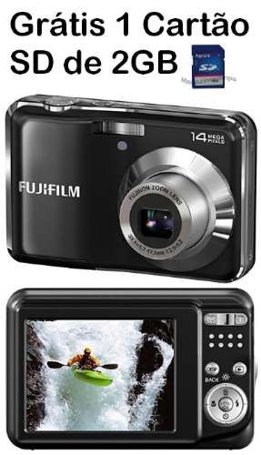 Câmera Digital Fujifilm Av150 14mp 3x Zoom Óptico E Lcd 2,